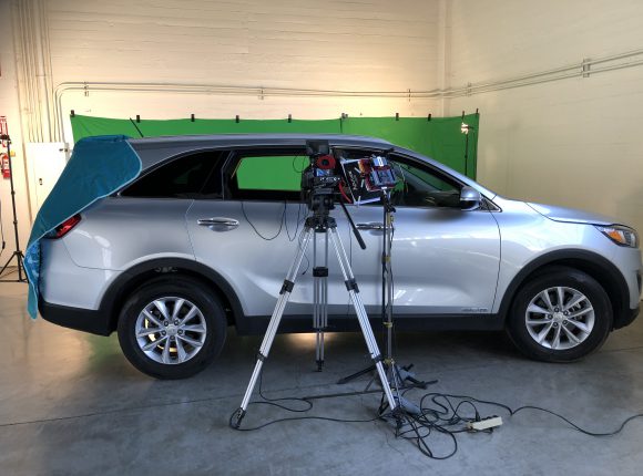 Green Screen Commercial Shoot