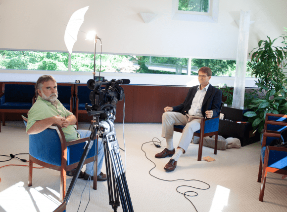 Documentary interview in Michigan